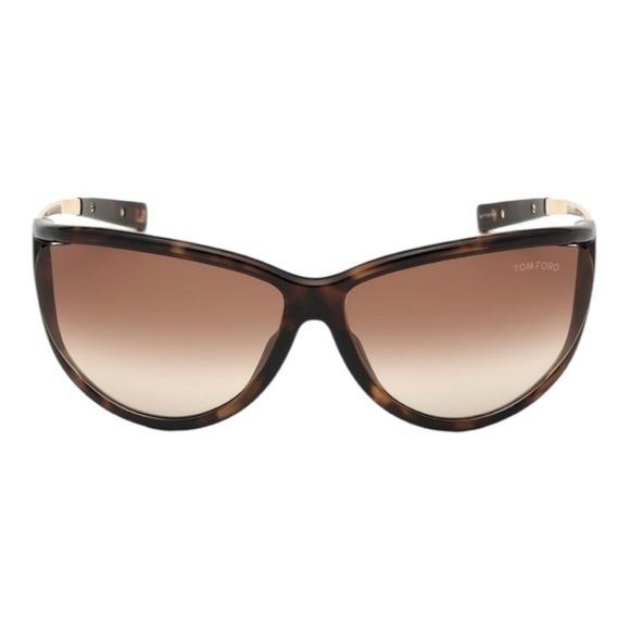 Tom Ford Accessories - Tom Ford Tammy FT-0770-S - 52F Dark Havana and Rose Gold Sunglasses NWT